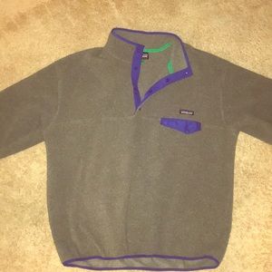 XL Grey Patagonia Synchilla Jacket